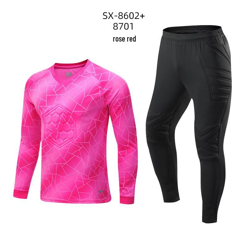 Herren Langarm Torwart Trainings- und Spiel Fußballtrikot