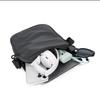 Unisex Lightweight Crossbody Bag – Solid Color Small Shoulder Sling with Phone Pocket for Everyday Carry