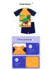 Kids' Quick-Dry Sunscreen Swimsuit Set for Boys and Girls - Medium to Large Sizes for Toddlers and Children, Perfect for Hot Springs