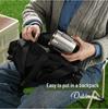 304 Stainless Steel Double-Layer Folding Insulated Outdoor Cup for Camping, Hiking, Travel, and Mountaineering