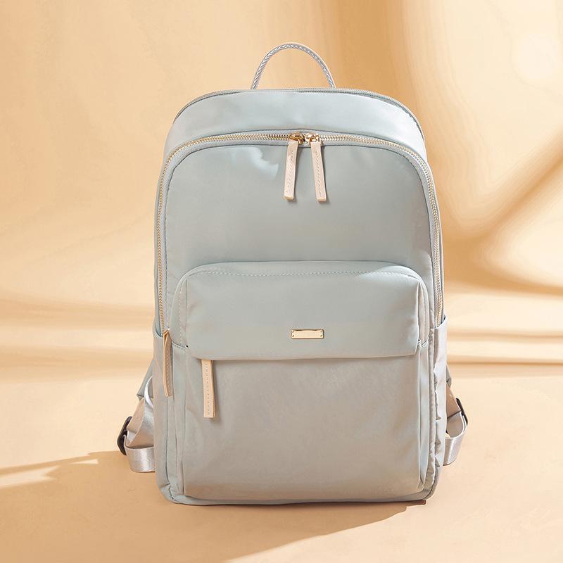 

Модный и Универсальный Рюкзак из Ткани Оксфорд для Женщин Простой Повседневный Рюкзак Большой Вместимости Сумка для Компьютера Дорожная Сумка