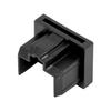 AINEX RJ45 LAN Port Dust Cover Flat No Pull Tab Type Black 10-Pack DC-125