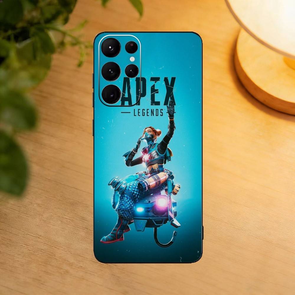 

Video Game A-Apex L-Legends Phone Case For Samsung S25,24,23,22,30,21,10,9,Ultra,Plus,Lite Soft Black Case Samsung S20lite