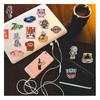 Sticker Stylish Cool Brand Stickers and Logo Popular Brand Smartphone Waterproof and Suitcase Stylish Waterproof Stickers for Water Cell and 7 Styles
