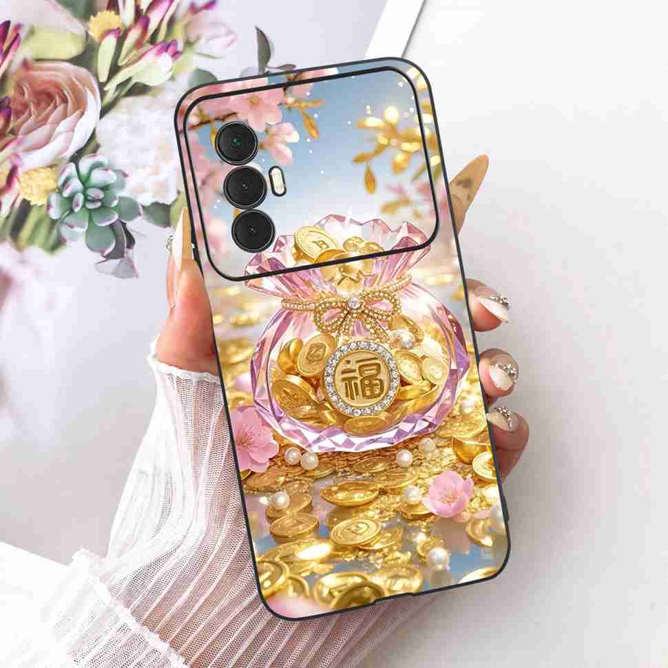 For Tecno Spark 8 Pro KG8 Casing Lovely Cartoon Protection Phone Case For Tecno Spark 8 Spark8 KG6 Soft TPU Silicon Cover