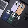Phone Case For Xiaomi Redmi 14C 4G/14R 5G/Poco C75 4G Magnetic Case Litchi Texture PU Leather+TPU Back Cover