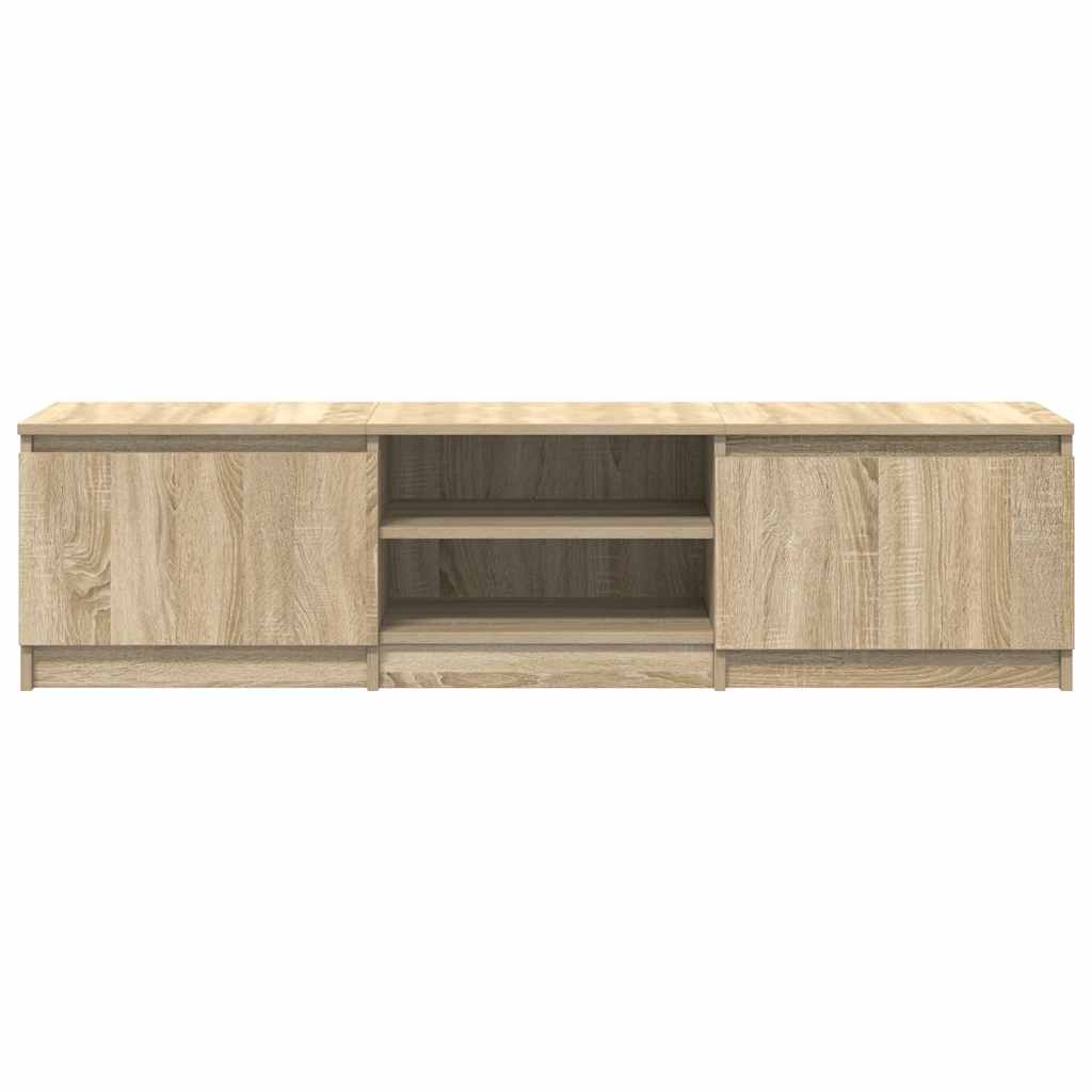 vidaXL TV-Schrank Sonoma-Eiche 140x40x35,5 cm Holzwerkstoff