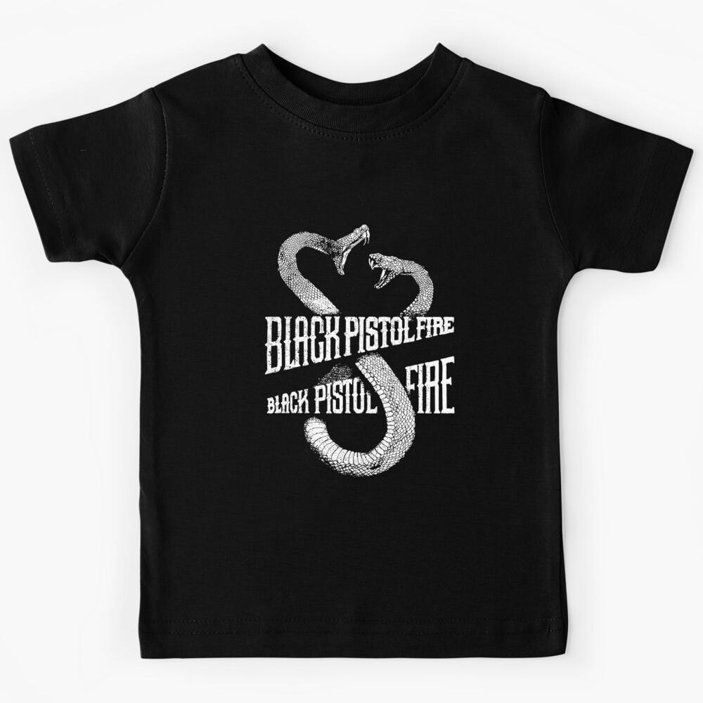 Black Pistol Fire Snakes Kids T-Shirt 140