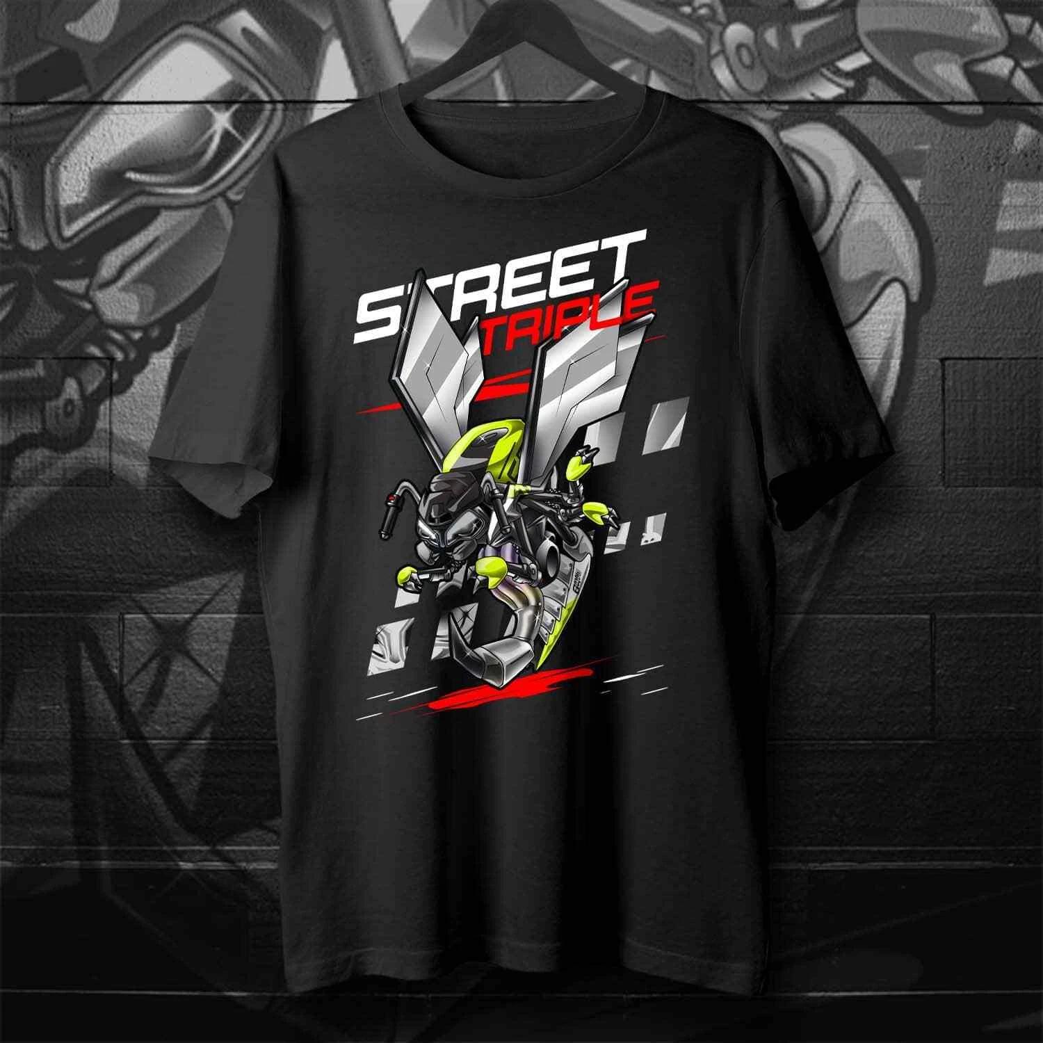 Men s and Women s T-shirts Triumph Street Triple 765 R RS Moto2 M