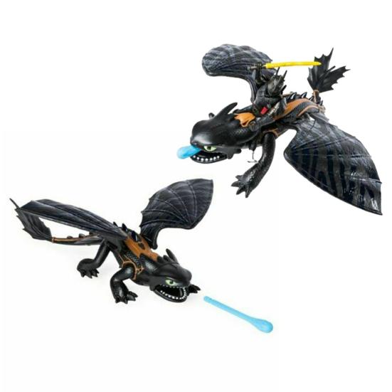 How To Train Your Dragon Toothless Light Fury Hiccup Figure Doll Toy Kids Gift