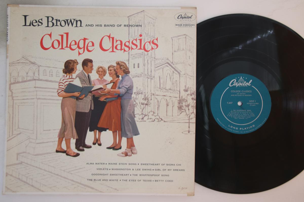 

LP Record LES BROWN - College Classics T657 CAPITOL 1955 US Jazz Used