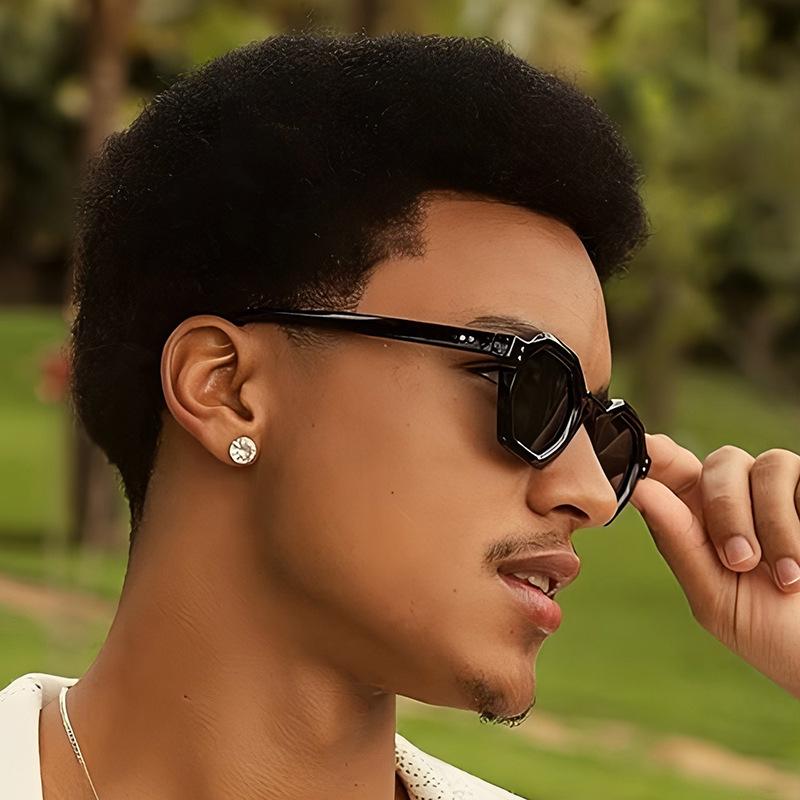 Women's Sunglasses, Fashion Polygonal Men's and Women's Sunglasses, Casual Sunglasses