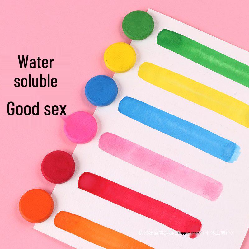 48-Color Portable Watercolor Paint Set for Beginners - Perfect for Kids and Hand-Painted Art