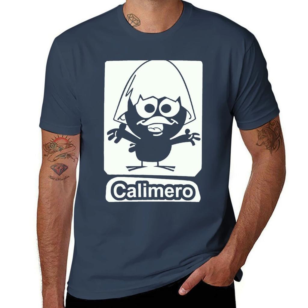 Calimero T-Shirt Man T Shirts for Men Men T Shirt Cotton 100% Funny T Shirts Man T-Shirt