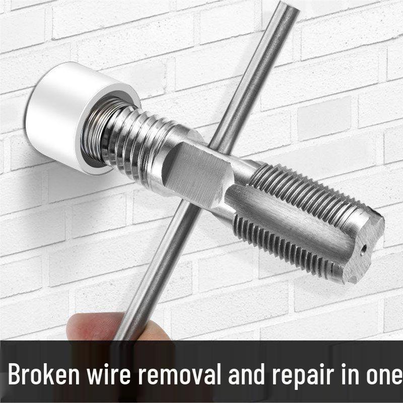 Triangular Broken Bolt & Wire Extractor Set - Reverse Thread, 4/6 Point Faucet Tool