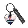 Season Stainless Steel Tag Metal Keychain Can Be Used For Diy Engraved Commercial Key Accessories