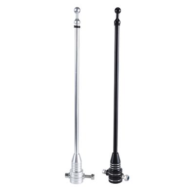 Steel Flag Poles Holder Flagpole Bracket for Motorcycle Rear Shelf Flagpole Flag Poles Mount with Base