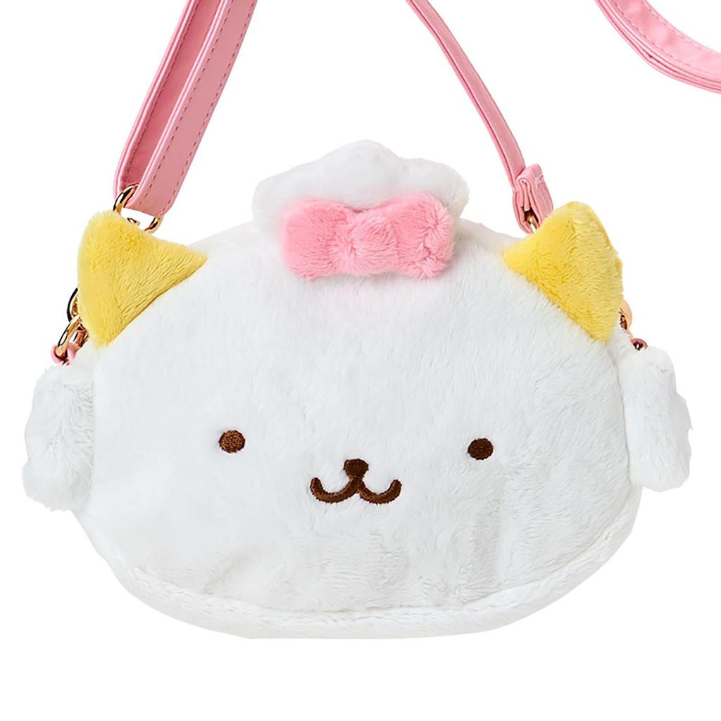 Sanrio Pochette Polyester and Zinc Ages 3 and 316938 Face-Shaped (Omurice) Gaopawaru, Alloy, Up, Bag,