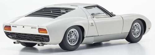 Kyosho Original 1/18 Scale Lamborghini Miura P400 (White) Finished Product KS08314W