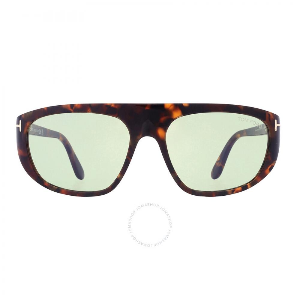 

Солнцезащитные очки унисекс Tom Ford Edward Green Browline FT1002 52N 58