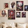 F-Freak P-Pierrots Circo Whitepaper Poster Carta Impermeabile Adesivo Caffetteria Bar Estetica Arte Pittura Murale