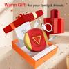 2 Pack Hand Warmers Rechargeable Portable Hand Warmer USB 2 In 1 5200mAh Portable Electric Hand Warmers Heat Therapy  Women Mens