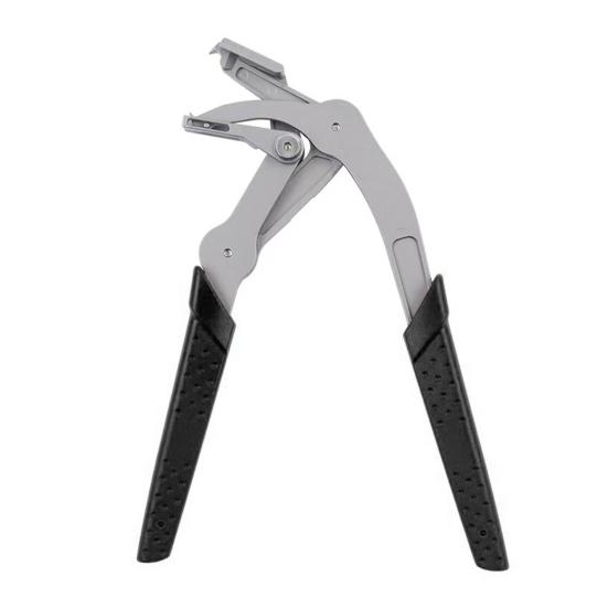 

Snap Pliers Spring-Loaded Lever Ergonomic Non-Slip Grip Spring-loaded Clamp Pliers Automotive Clamp Removal Tool чёрный