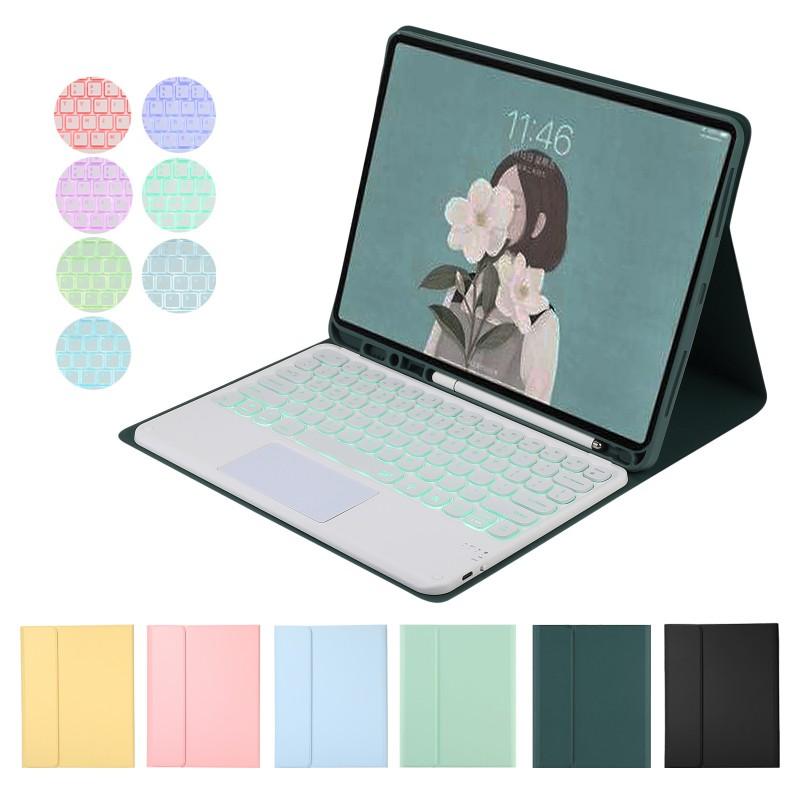 Wireless Bluetooth Keyboard Case With Touchpad Backlit Keys IPad Air 13 Inch Pro 11 10.2 - TPU Protective Cover