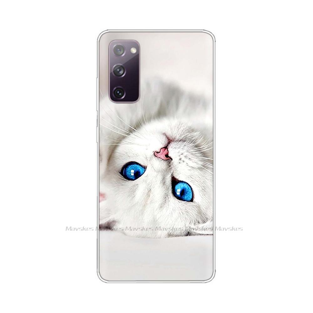 For Samsung S20 FE 4G 5G Case Soft TPU Silicone Phone Case For Samsung Galaxy S20 Fan Edition S20 Lite FE S20FE Back Cover Funda