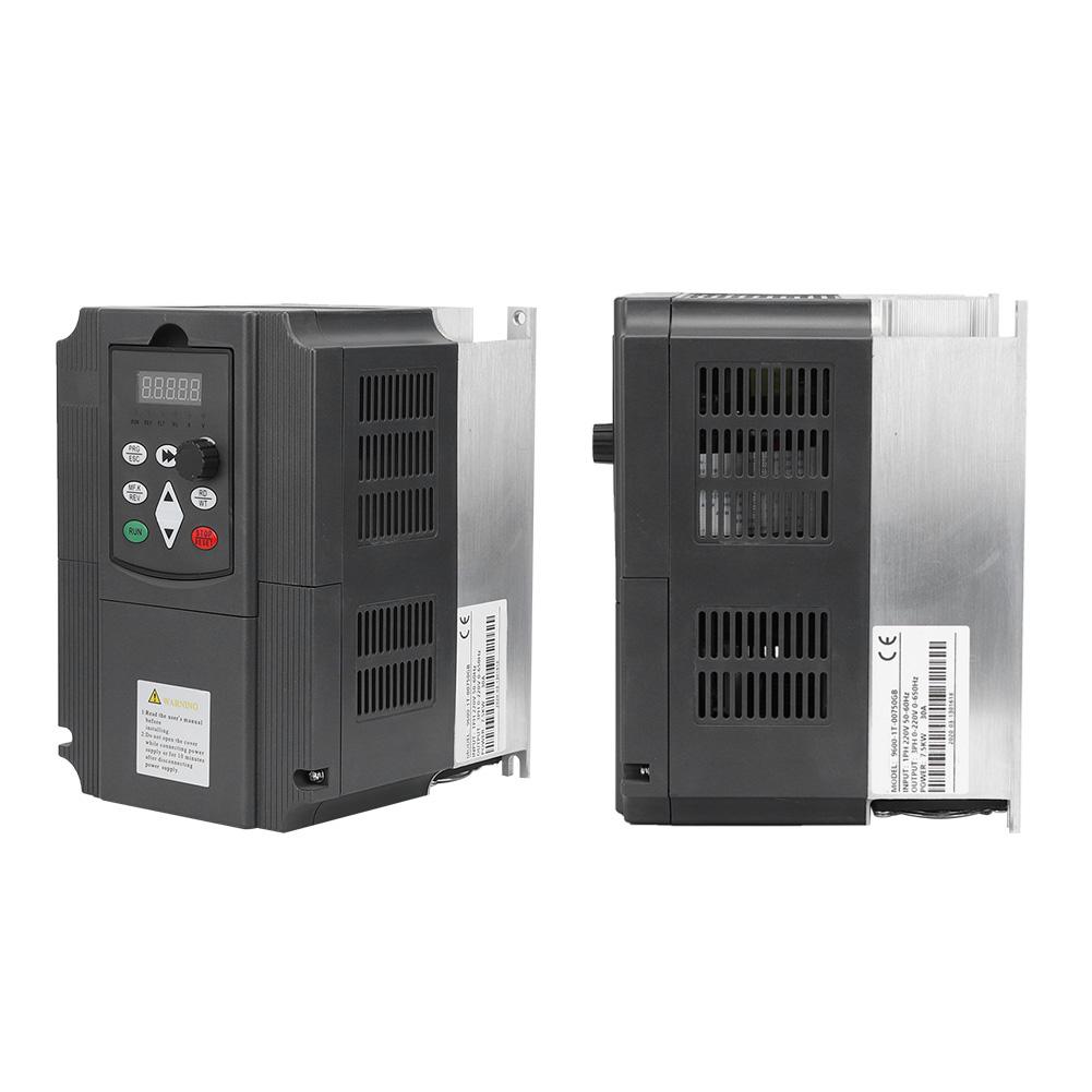 NFLIXIN@ Variable Frequency Inverter VFD Single Phase 220VAC Input 3 Phase 220VAC Output 7.5KW