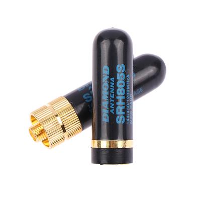 Antena de doble banda Sma-M/Sma-F UHF+VHF Srh805S para walkie-talkie Baofeng/Yaesu