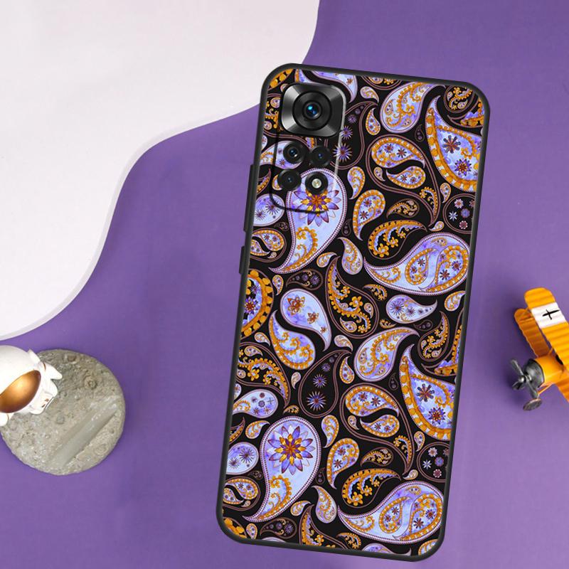 Bandana Paisley Pattern Art Case For Xiaomi Redmi Note 13 Pro 14 12 9 10 11 Pro 10S 11S 12S Redmi 10C 13C 14C 12C Cover