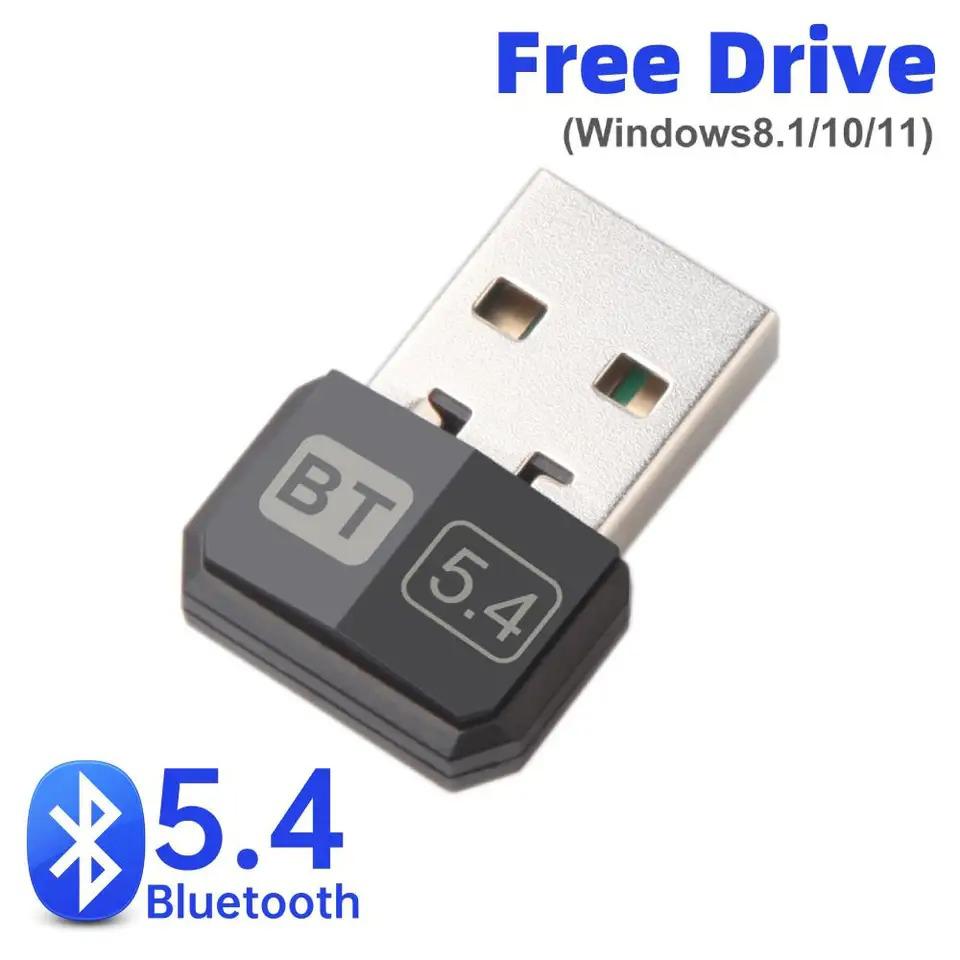 USB Bluetooth 5.4 Dongle Adapter for PC Speaker Wireless Mouse Keyboard Music Audio Receiver Transmitter Bluetooth Adaptador