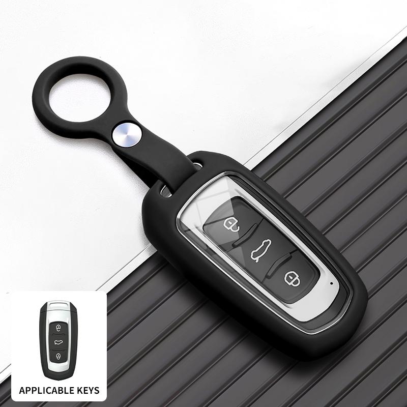 Car Key Holder For Geely Emgrand Preface Boyue Starray Monjaro Atlas Vision Okavango Tugella Minimalist Car Key Case Cover