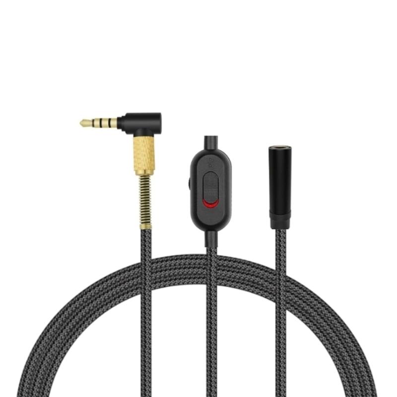 

Headphone Audios Cable 3.5mm Male to Female Cord for 1000XM QC35 NC700 Headsets Extension Cable Gold Plate Plugs 1