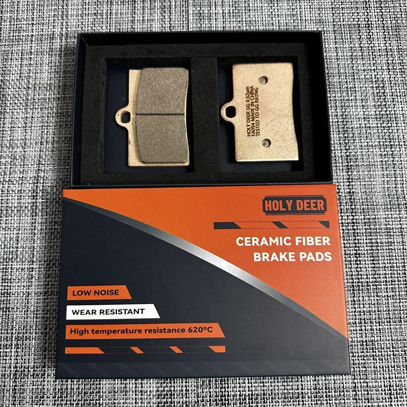 

Aideli Car House Calipers Abalone Pair Four Brake Rubber Block Rpm Crab Radiation Metal Ceramic Disc Brake Large abalone (sintered)