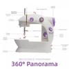 LED Light Electric Sewing Machine Dual Speed Portable Sewing Machine Mini Sewing Machine  Beginners