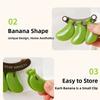 Magnetic Banana Snack Sealing Clip Food Sealing Clip Plastic Bag Sealer Moisture-proof Fresh-keeping Clips Food Sealing Tool