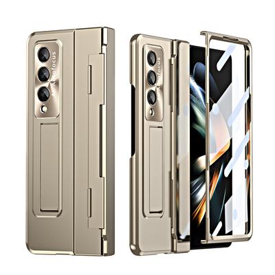 Beste Bescherming Plating Telefoon Case Voor Samsung Galaxy Z Fold 4 5g Fold5 Fold4 Fold3 Fold 5 3 Zfold4 Zfold3 Glas Film Covers