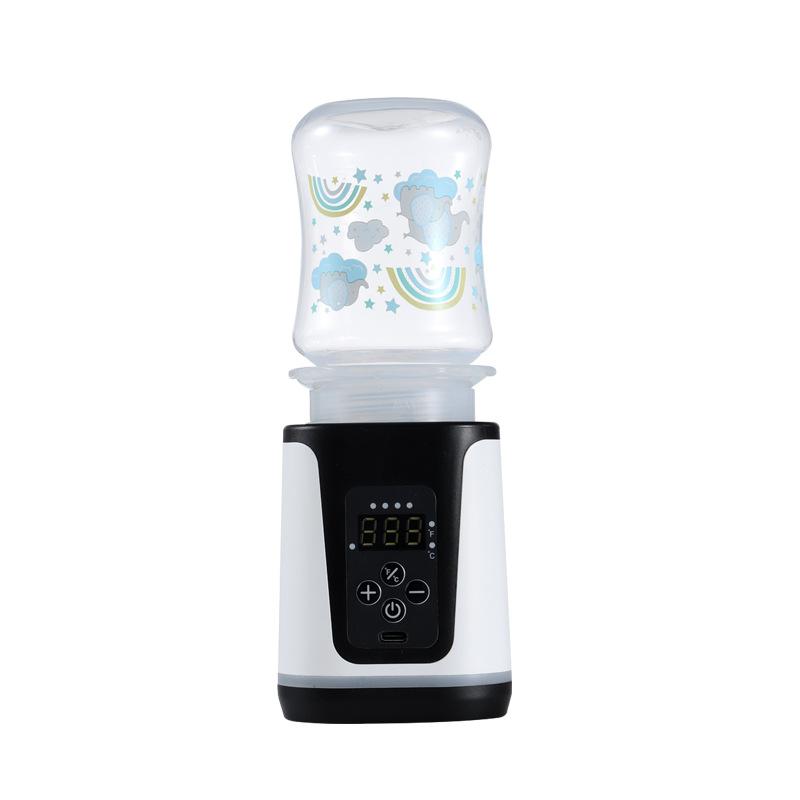 2026 Portable Baby Bottle Warmer Rechargeable Breast Milk Heater Temperature Control USB Travel Bottle Warmer