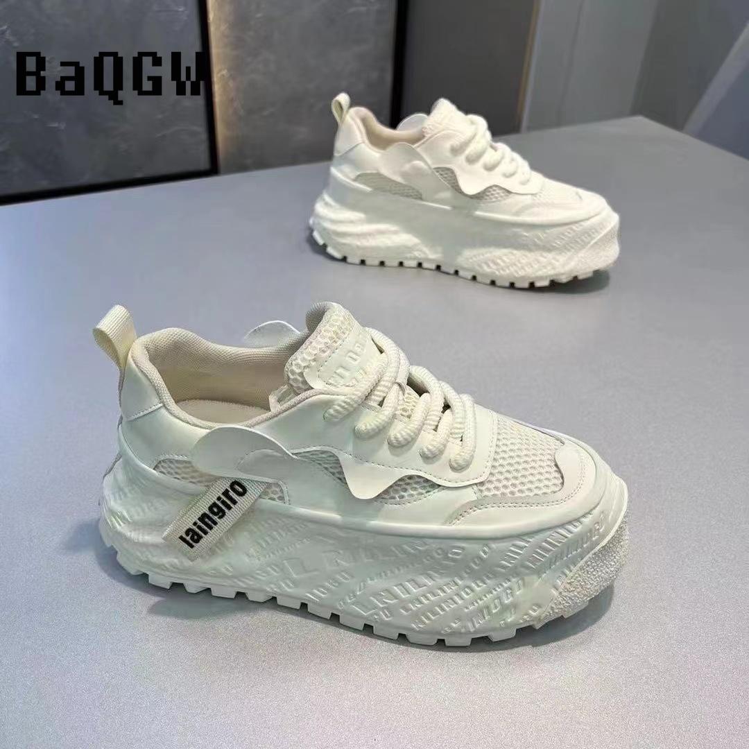 Модные цветные кроссовки с новым буквенным дизайном — фото 5