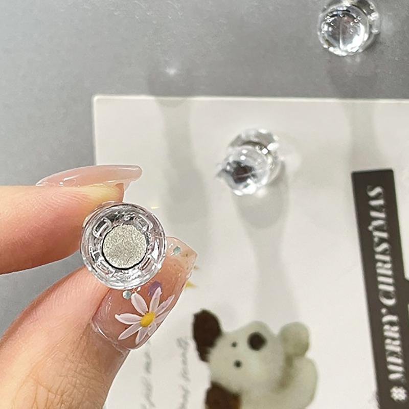 20PCS Transparent Magnetic Push Pins Strong Magnets Thumbtacks for Refrigerator Whiteboard Photo Display Office Home Decor