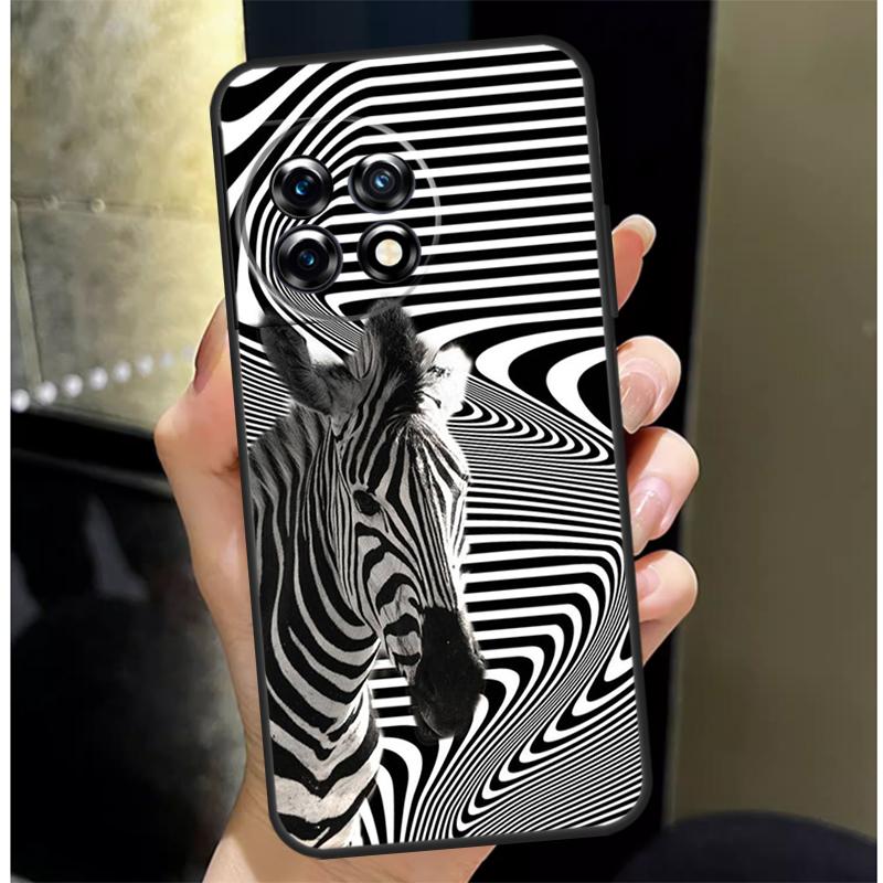 Zebra Cover For OnePlus Nord 4 CE 3 2 Lite N30 N20 N10 OnePlus 13 12 11 10 Pro 10T 8T 12R 13R Case