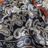 Écharpes en pure soie de mûrier pour femmes Petit foulard carré 53 cm x 53 cm Respirant Léger Foulard de cou Foulard imprimé pour la tête