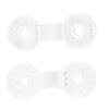 100pcs Shade Cloth Plastic Clips Round Fixing Clips for Greenhouse Outdoor Garden Anti Bird Netting Agricultural