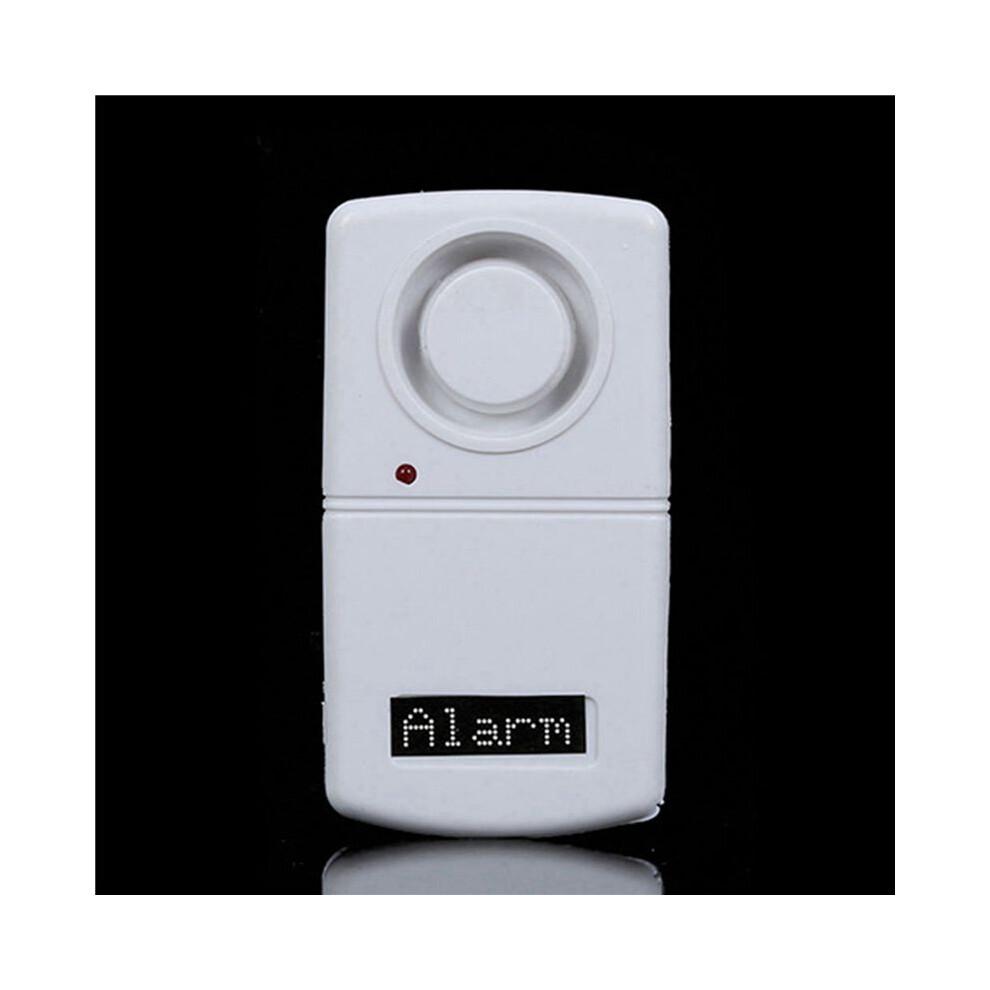 2X High Sensitive Vibration Detector Earthquake Alarms with LED Lighting Door Home Wireless Electric Car Alarm