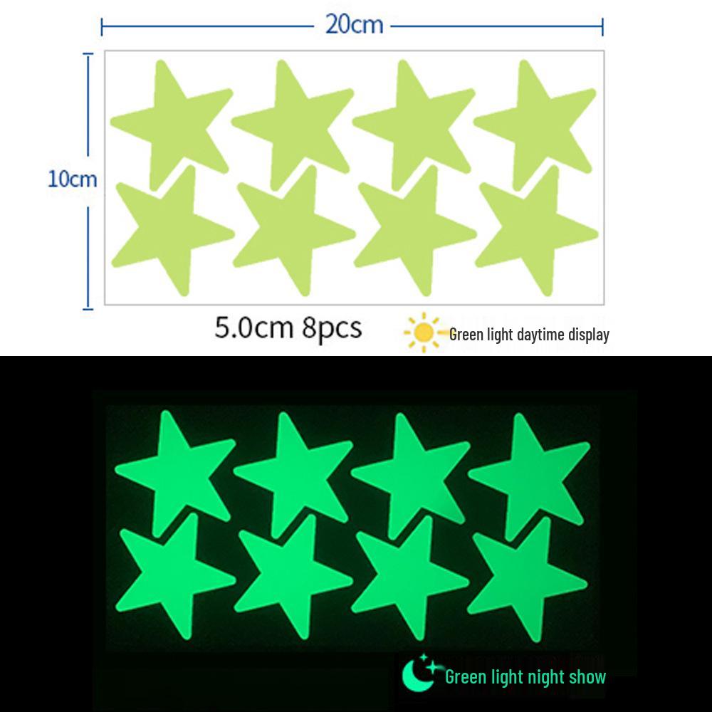 DIY Creative Glow-in-the-Dark Living Room Stickers