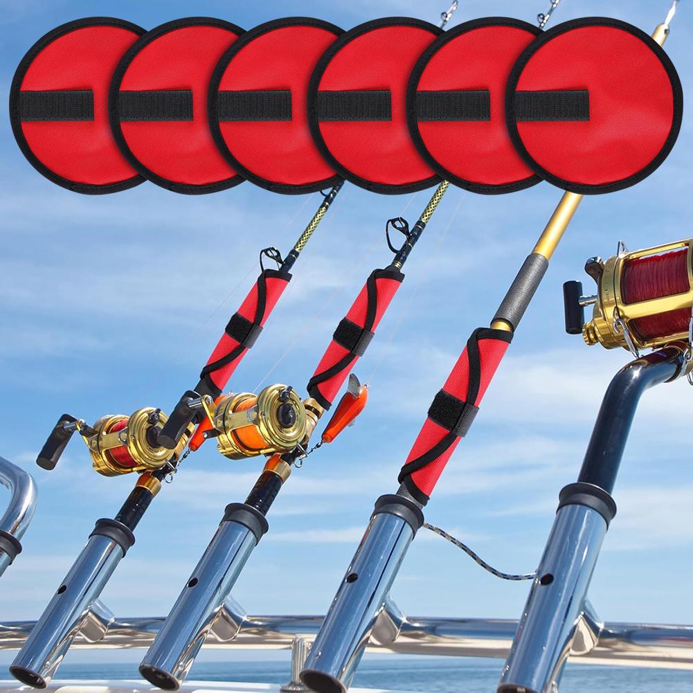 6pcs Lure Wrap Bait Gloves Lure Covers Fishing Bait Covers Lure Hook Covers To Keep Fishermen Fishing Safe for Fishing Rod