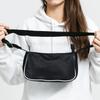 Adidas Originals Leather Shoulder Bag, Crossbody Bag Mini Unisex Black Adidas GN2097