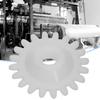 5 Pcs White Plastic Gear Knitting Machine Replacement Accessory Fit for Silver Reed